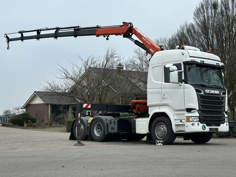 Scania R450 6x2!!EURO6!! KRAN ATLAS 19TM!! TOP!!RADIO REMOTE! - Влекач: снимка 1 Scania R450 6x2!!EURO6!! KRAN ATLAS 19TM!! TOP!!RADIO REMOTE! - Влекач: снимка 1