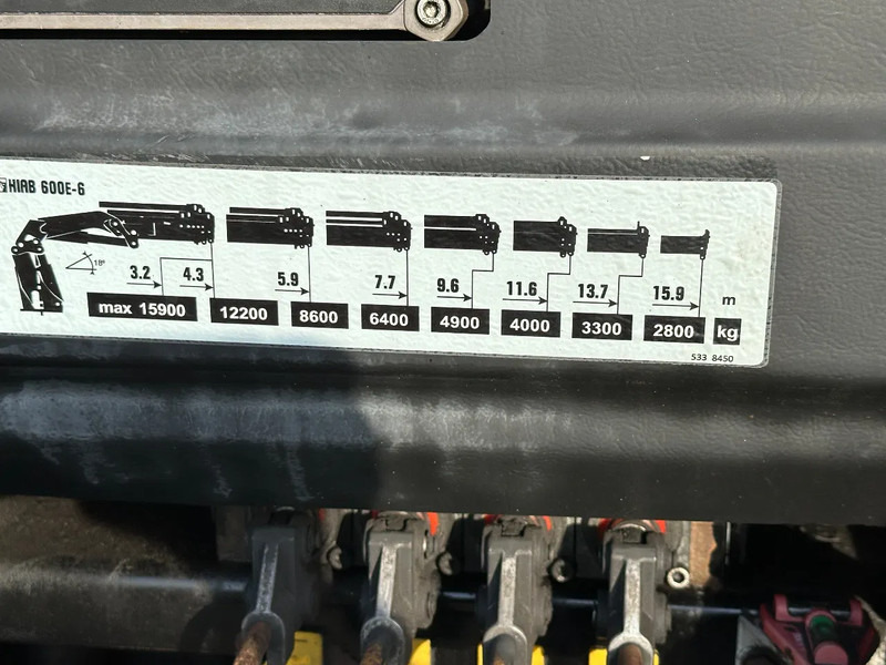 Камион с кран Volvo FH HIAB 60TM KRAAN/KRAN!!TOP!!: снимка 16
