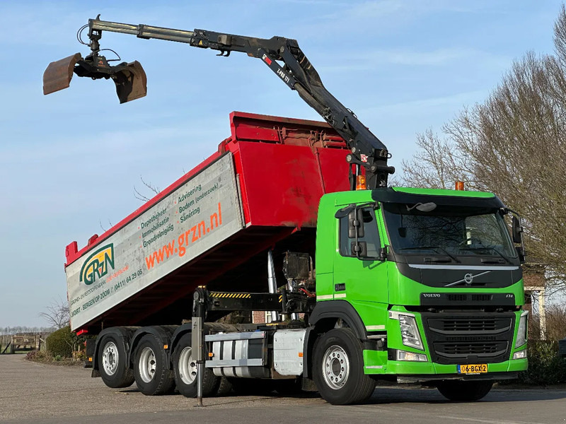 Volvo FM 430 !!8X4 TRIPLE!! EURO6!! Z-KRAAN!!/KIPPER!!TOP!! ZERO-EMISSE 2029!! - Самосвал камион, Камион с кран: снимка 1 Volvo FM 430 !!8X4 TRIPLE!! EURO6!! Z-KRAAN!!/KIPPER!!TOP!! ZERO-EMISSE 2029!! - Самосвал камион, Камион с кран: снимка 1