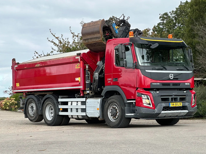 Volvo FMX 330 EURO6!!6X4!!VOORAS AANGEDREVEN!!Z-Kraan/KIPPER!! - Самосвал камион, Камион с кран: снимка 5 Volvo FMX 330 EURO6!!6X4!!VOORAS AANGEDREVEN!!Z-Kraan/KIPPER!! - Самосвал камион, Камион с кран: снимка 5