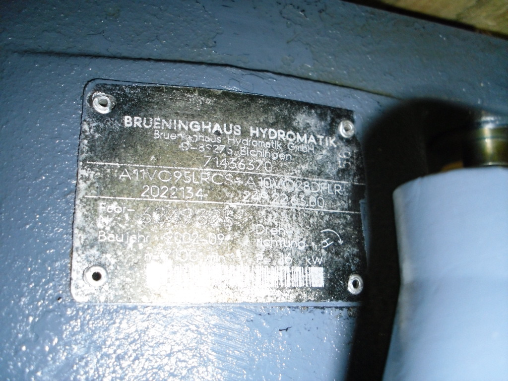 Brueninghaus Hydromatik A11VO95LRCS - - Хидравлична помпа за Строителна техника: снимка 3 Brueninghaus Hydromatik A11VO95LRCS - - Хидравлична помпа за Строителна техника: снимка 3
