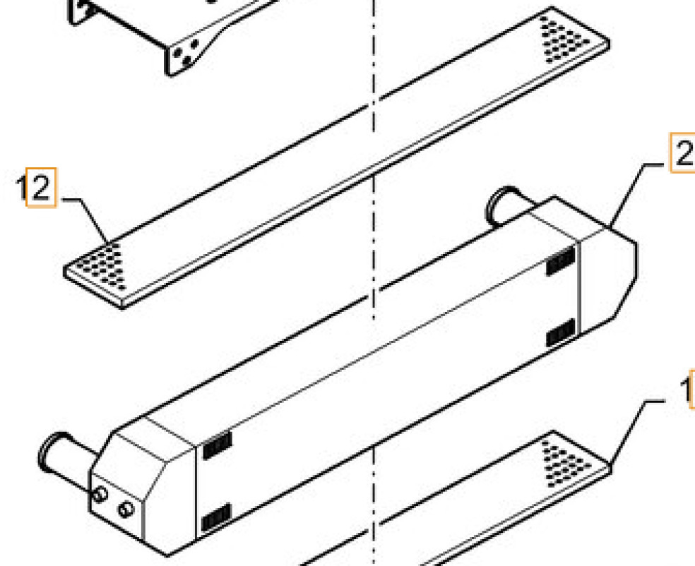 Case 11LQ-35052 - 11LQ35052 - Интеркулер за Строителна техника: снимка 1 Case 11LQ-35052 - 11LQ35052 - Интеркулер за Строителна техника: снимка 1