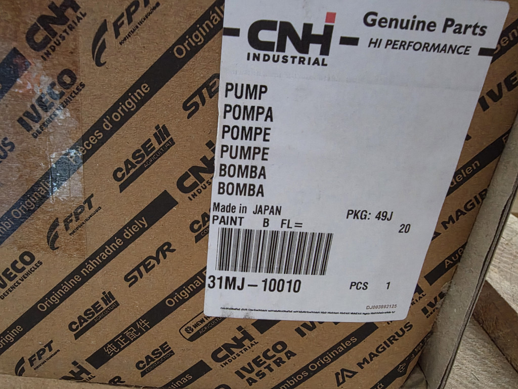 Case 31MJ-10010 - Хидравлична помпа за Строителна техника: снимка 2 Case 31MJ-10010 - Хидравлична помпа за Строителна техника: снимка 2