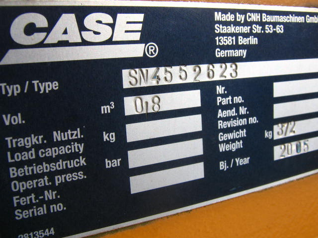 Case 4552623 - 4552622 - Кофа за товарач: снимка 1 Case 4552623 - 4552622 - Кофа за товарач: снимка 1