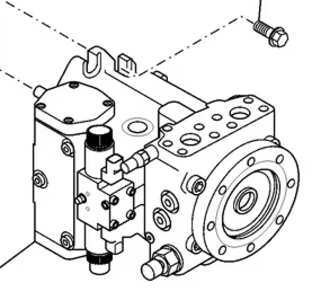 Case 47914347 - Хидравлична помпа за Селскостопанска техника: снимка 1 Case 47914347 - Хидравлична помпа за Селскостопанска техника: снимка 1