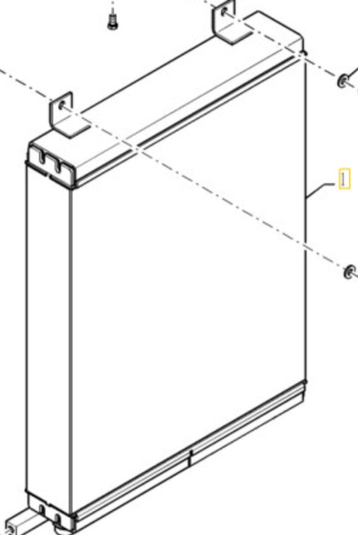 Case 84279839 - Маслен охладител за Строителна техника: снимка 2 Case 84279839 - Маслен охладител за Строителна техника: снимка 2