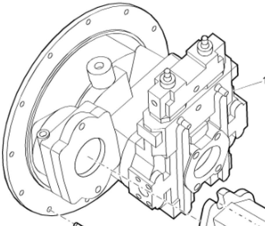 New Holland 8912742 - Хидравлична помпа за Строителна техника: снимка 2 New Holland 8912742 - Хидравлична помпа за Строителна техника: снимка 2