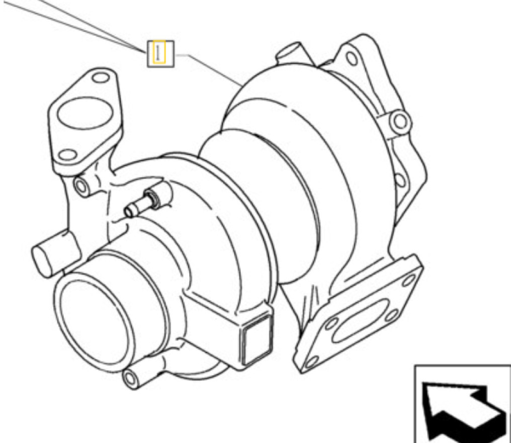 New Holland VA4933500701 - Турбина за Строителна техника: снимка 1 New Holland VA4933500701 - Турбина за Строителна техника: снимка 1