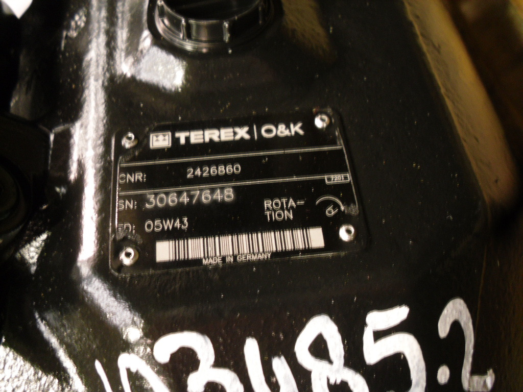 Terex O&K 2426860 - - Хидравлична помпа за Строителна техника: снимка 2 Terex O&K 2426860 - - Хидравлична помпа за Строителна техника: снимка 2