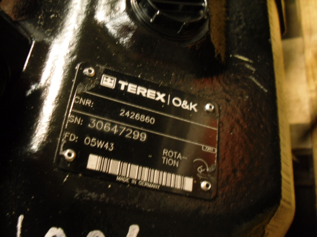 Terex O&K 2426860 - - Хидравлична помпа за Строителна техника: снимка 2 Terex O&K 2426860 - - Хидравлична помпа за Строителна техника: снимка 2