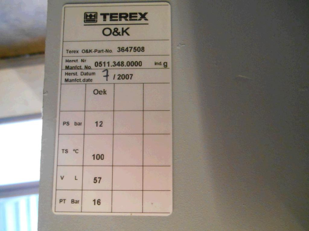 Terex O&K 3647508 - 5342685 - Маслен охладител за Строителна техника: снимка 5 Terex O&K 3647508 - 5342685 - Маслен охладител за Строителна техника: снимка 5