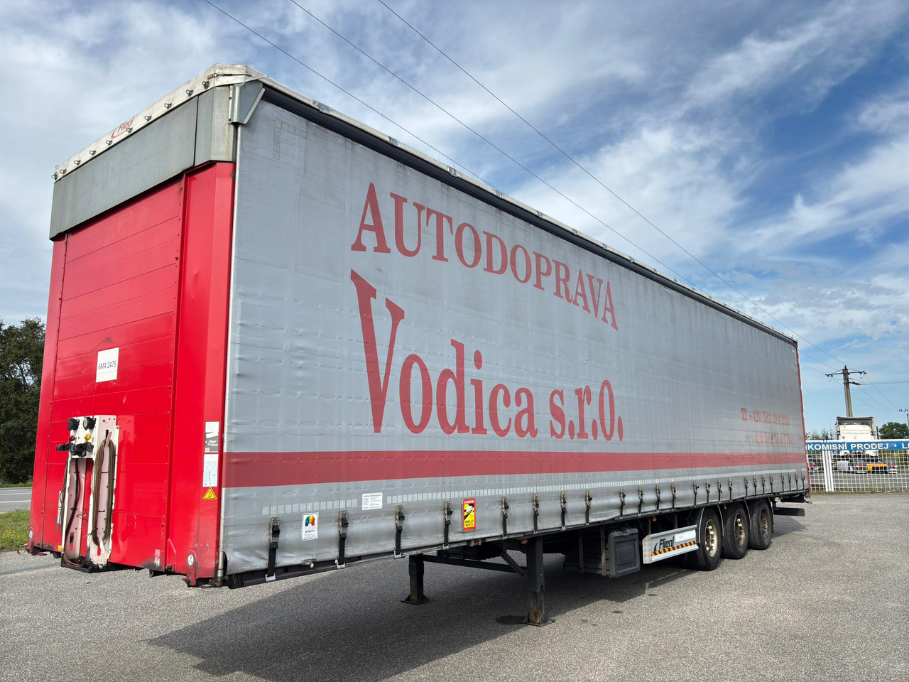 FLIEGL SDS 380 - Брезентово полуремарке: снимка 1 FLIEGL SDS 380 - Брезентово полуремарке: снимка 1