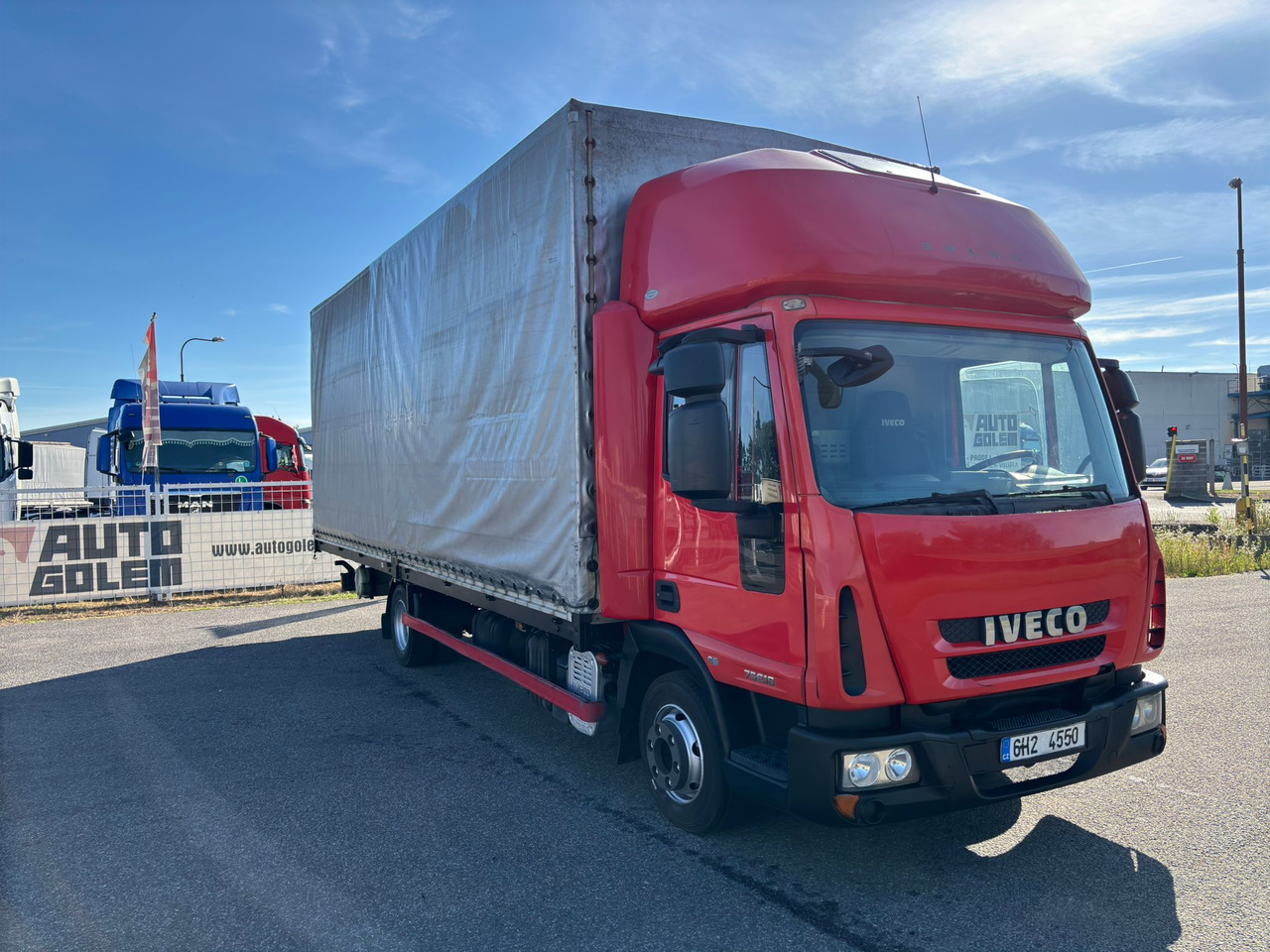 IVECO EuroCargo 160 ML75E16 - Камион с брезент: снимка 2 IVECO EuroCargo 160 ML75E16 - Камион с брезент: снимка 2