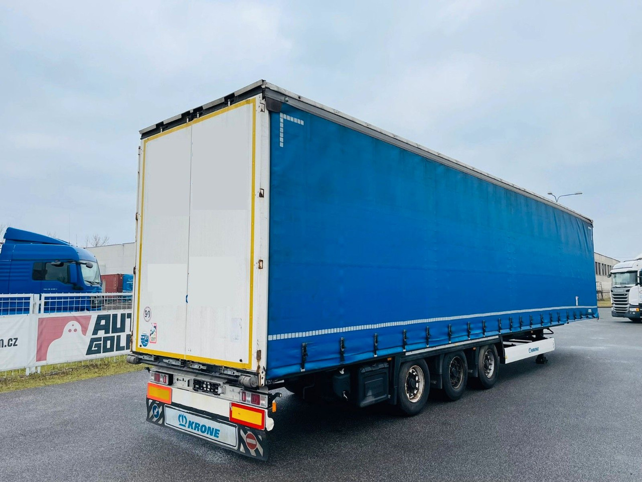 Krone SD MEGA LINER - Брезентово полуремарке: снимка 4 Krone SD MEGA LINER - Брезентово полуремарке: снимка 4