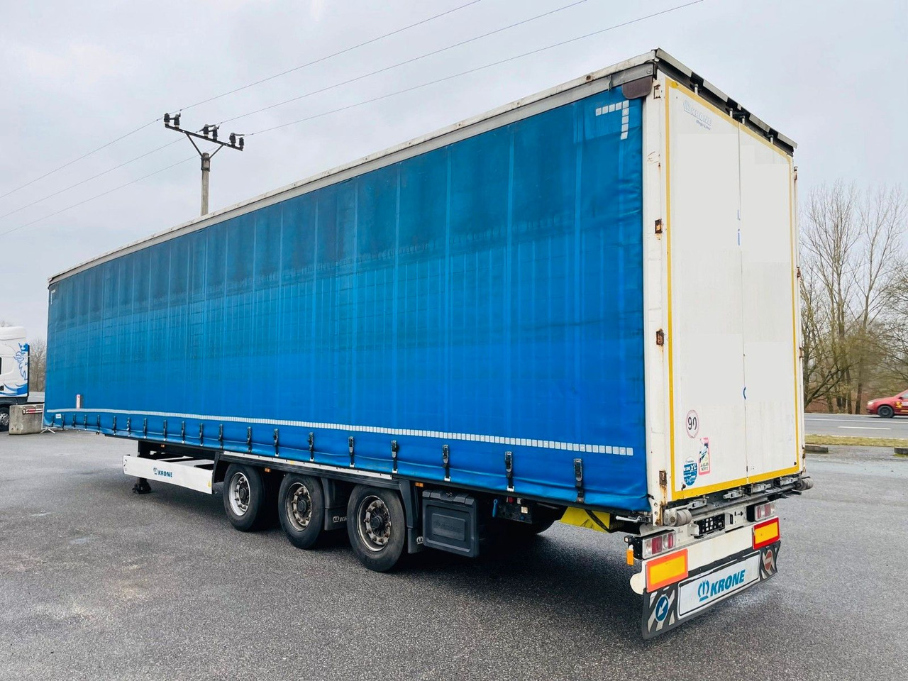 Krone SD MEGA LINER - Брезентово полуремарке: снимка 5 Krone SD MEGA LINER - Брезентово полуремарке: снимка 5