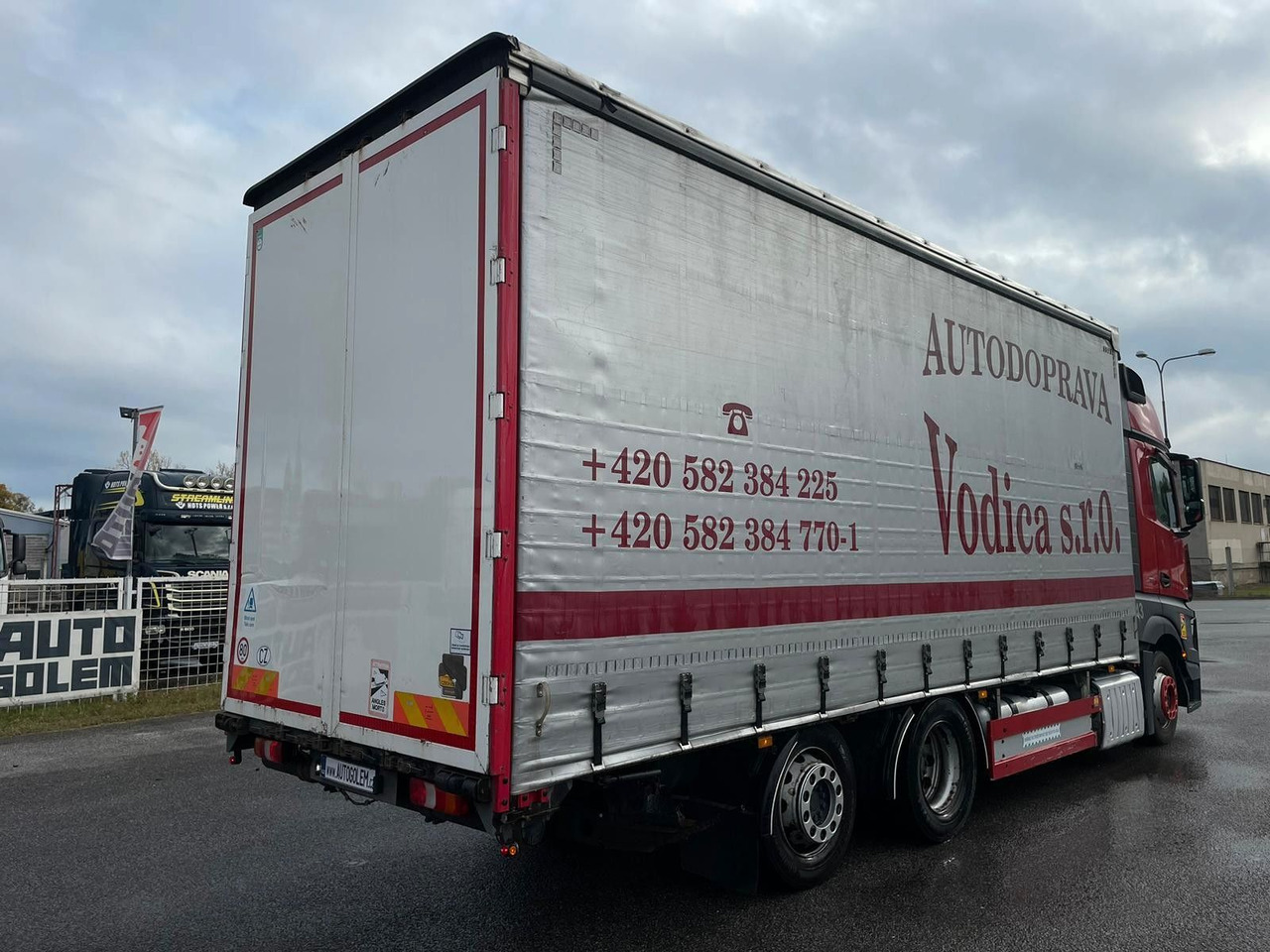 Mercedes-Benz Actros 2545 - Камион с брезент: снимка 3 Mercedes-Benz Actros 2545 - Камион с брезент: снимка 3