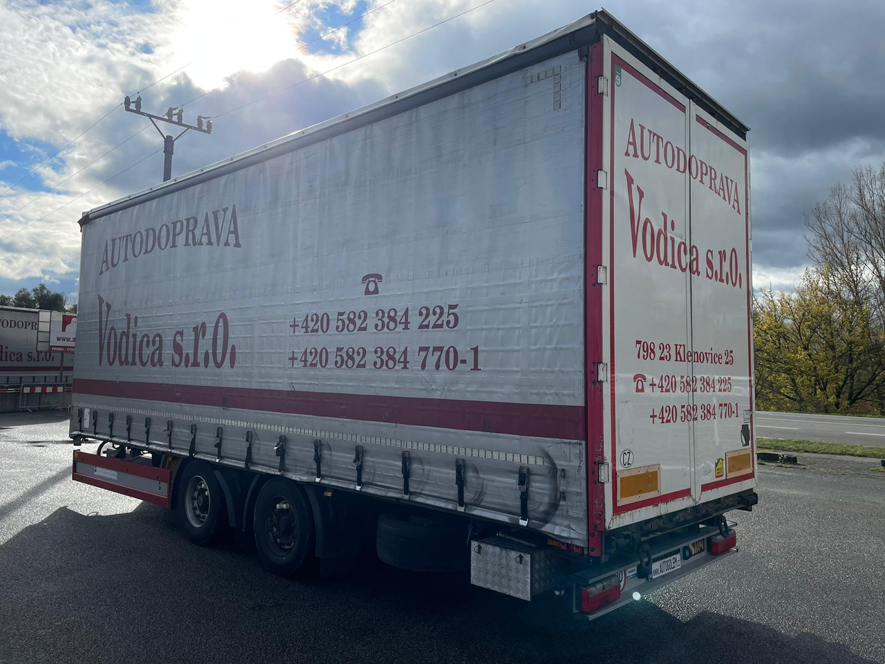 Svan CHT202 - Брезентово ремарке: снимка 5 Svan CHT202 - Брезентово ремарке: снимка 5