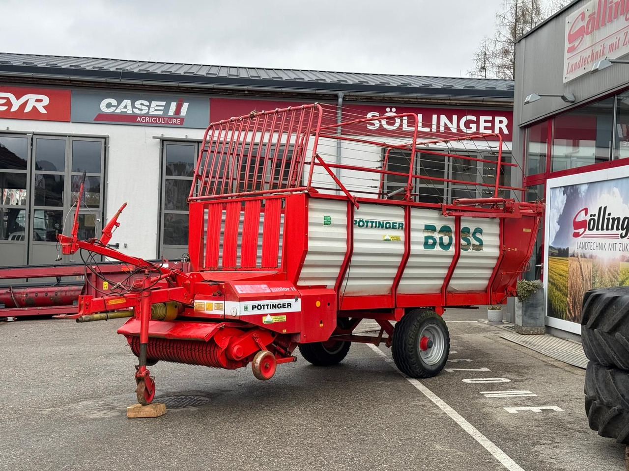 Pöttinger Pöttinger II Junior - Саморазтоварващо се ремарке: снимка 2 Pöttinger Pöttinger II Junior - Саморазтоварващо се ремарке: снимка 2