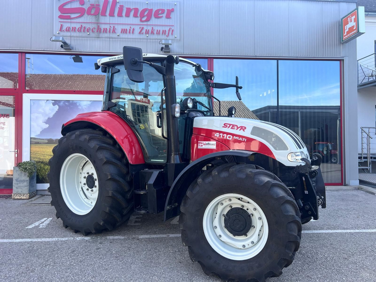 Steyr 4110 Multi (Stage V) - Трактор: снимка 3 Steyr 4110 Multi (Stage V) - Трактор: снимка 3