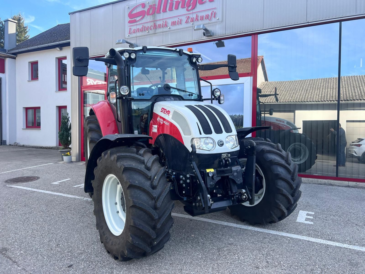 Steyr 4110 Multi (Stage V) - Трактор: снимка 2 Steyr 4110 Multi (Stage V) - Трактор: снимка 2