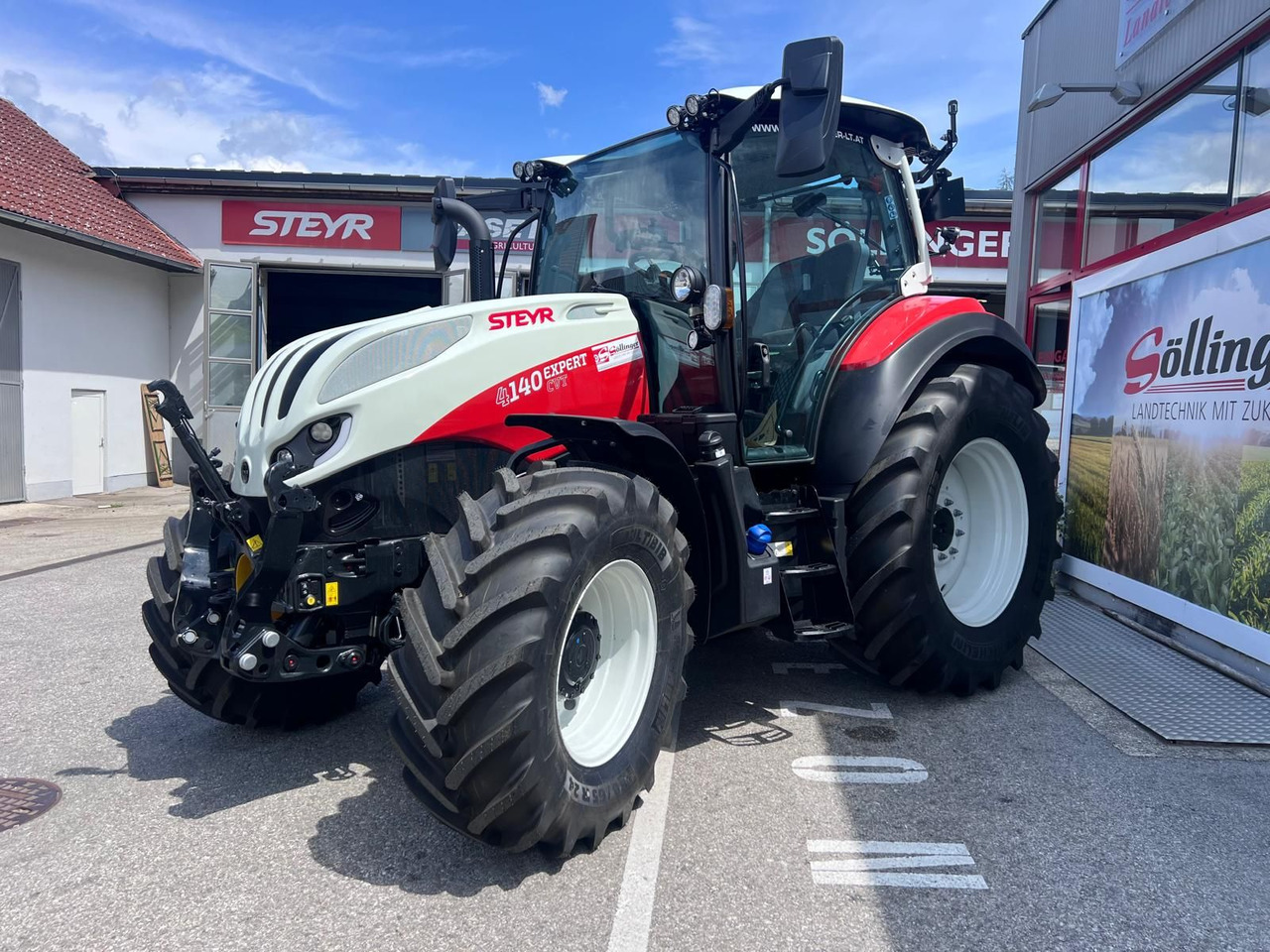 Steyr 4140 Expert CVT - Трактор: снимка 3 Steyr 4140 Expert CVT - Трактор: снимка 3