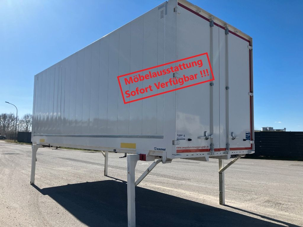 Krone Wechselbrücke Koffer - Каросерия - фургон: снимка 1 Krone Wechselbrücke Koffer - Каросерия - фургон: снимка 1