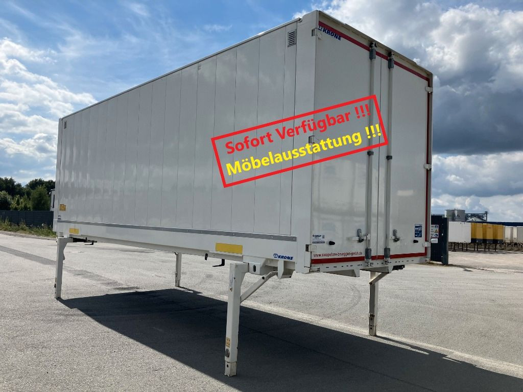 Krone Wechselbrücke Koffer - Каросерия - фургон: снимка 1 Krone Wechselbrücke Koffer - Каросерия - фургон: снимка 1