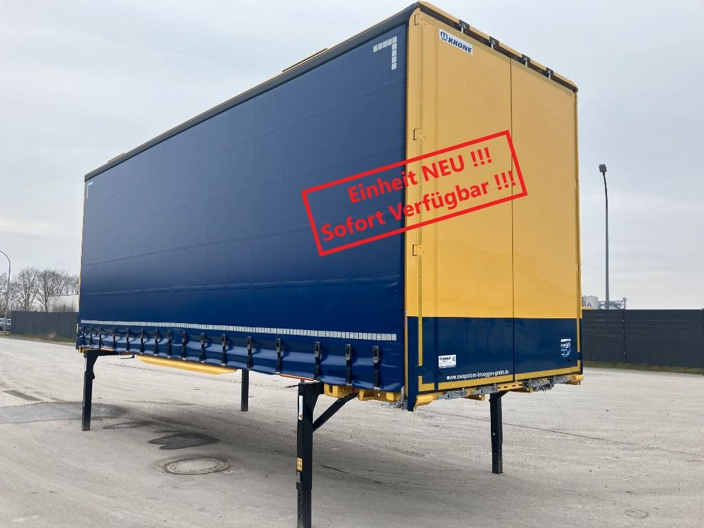 Krone Wechselbrücke Plane - Брезентова каросерия: снимка 1 Krone Wechselbrücke Plane - Брезентова каросерия: снимка 1