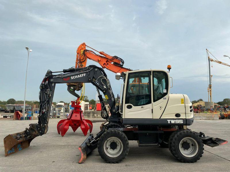 Terex TW95 - Колесен багер: снимка 2 Terex TW95 - Колесен багер: снимка 2