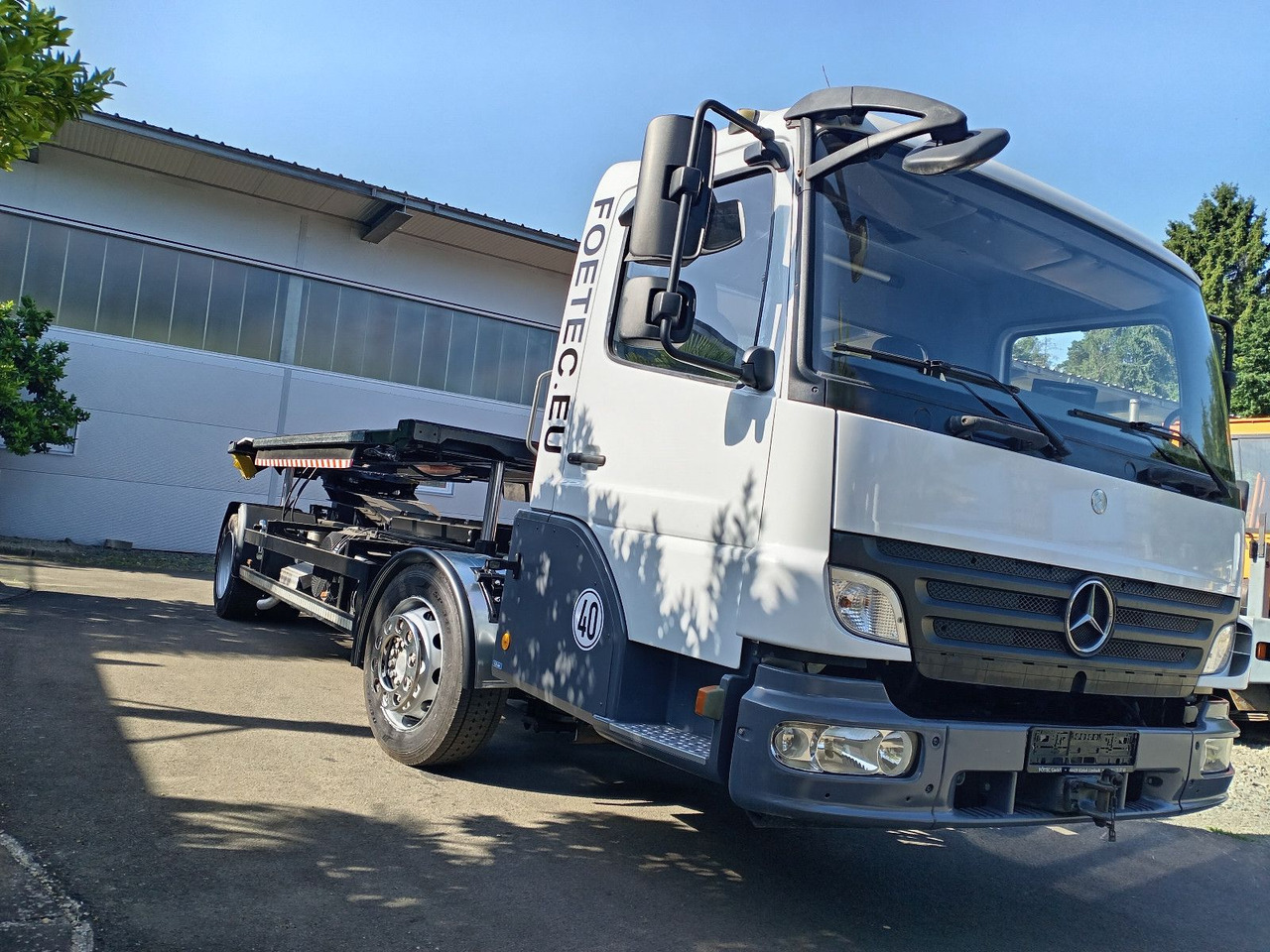 Mercedes-Benz Kamag/ Wiesel/ WBH/KB3682 - Контейнеровоз/ Сменна каросерия камион: снимка 3 Mercedes-Benz Kamag/ Wiesel/ WBH/KB3682 - Контейнеровоз/ Сменна каросерия камион: снимка 3