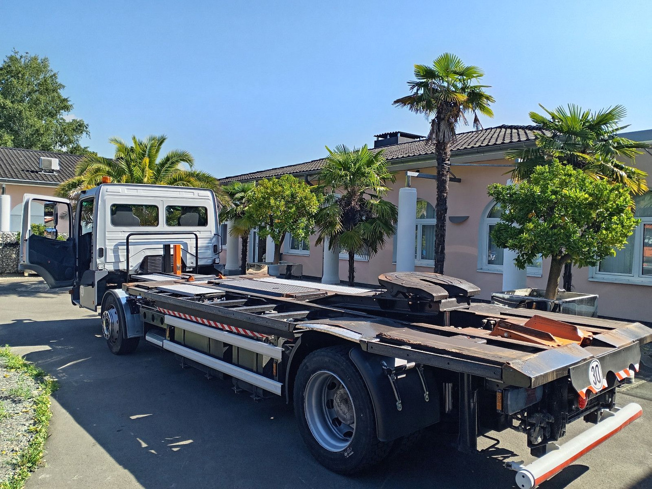 Mercedes-Benz Kamag/ Wiesel/ WBH/KB3708/mit Garantie - Контейнеровоз/ Сменна каросерия камион: снимка 3 Mercedes-Benz Kamag/ Wiesel/ WBH/KB3708/mit Garantie - Контейнеровоз/ Сменна каросерия камион: снимка 3