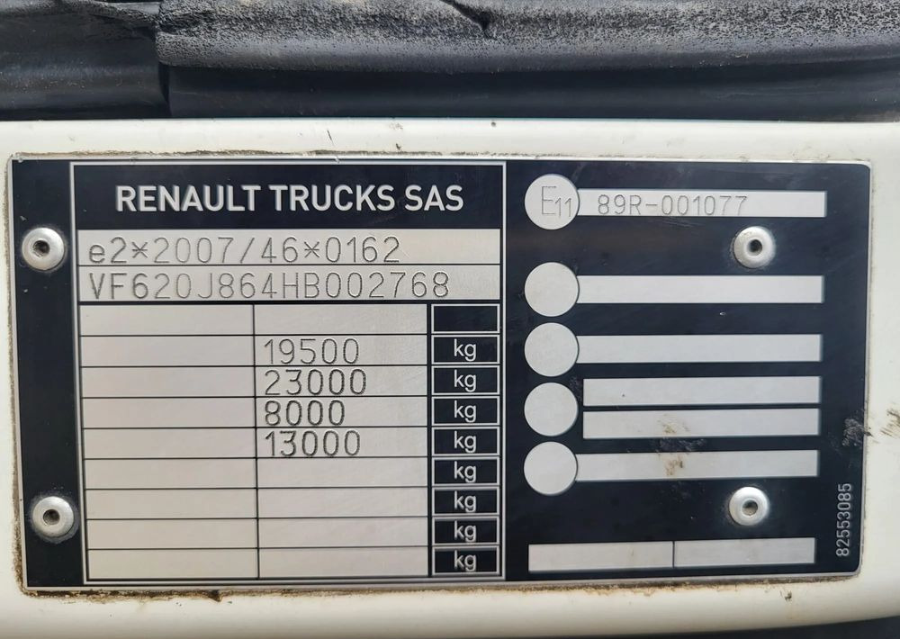 Боклукчийска кола Renault Renault Gama D16 SEMAT: снимка 12