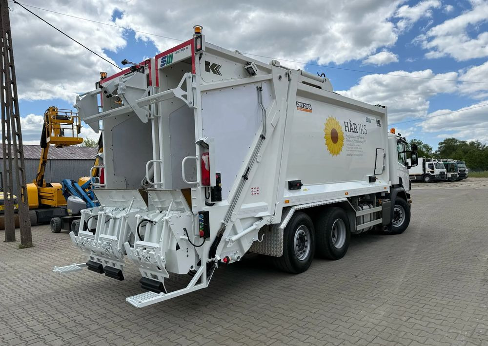 Scania P410 dwukomorowa segregacja - Боклукчийска кола: снимка 4 Scania P410 dwukomorowa segregacja - Боклукчийска кола: снимка 4