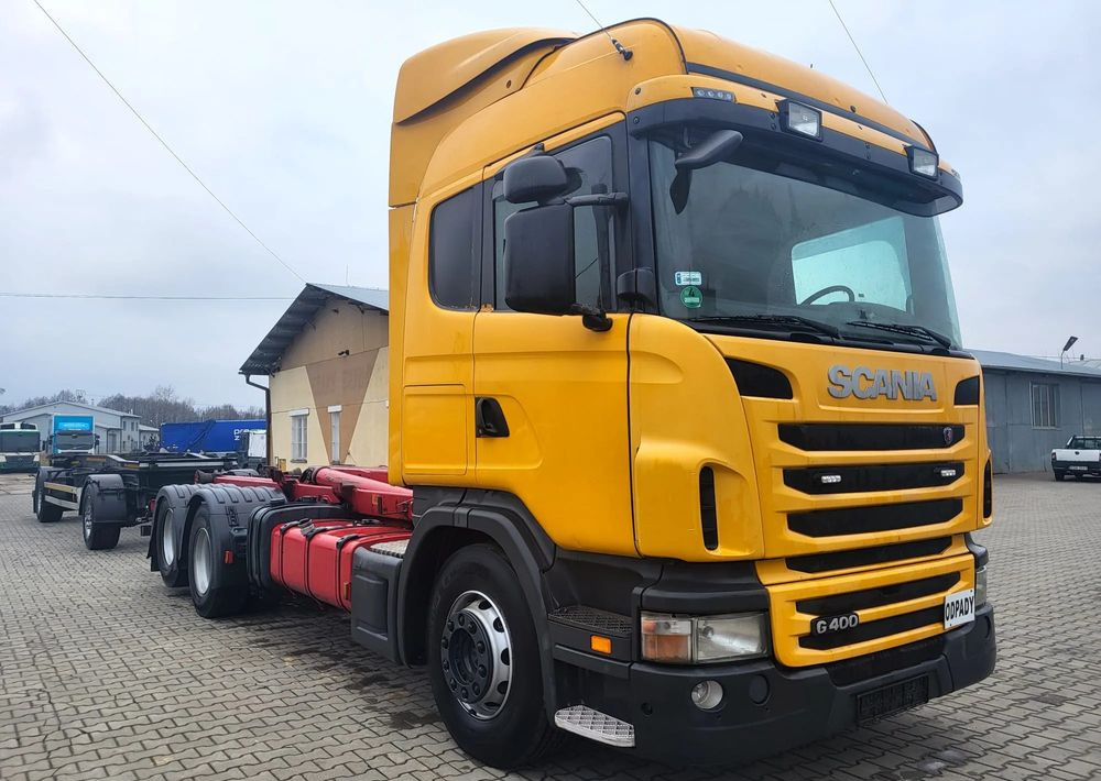 Scania Scania B6X2 - Мултилифт с кука камион: снимка 3 Scania Scania B6X2 - Мултилифт с кука камион: снимка 3