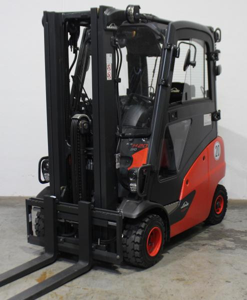 Linde H 20 D EVO 391-02 - Дизелов мотокар: снимка 1 Linde H 20 D EVO 391-02 - Дизелов мотокар: снимка 1