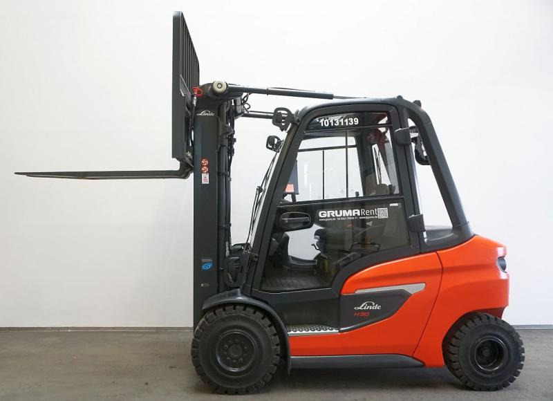 Linde H 30 D 1202 - Дизелов мотокар: снимка 3 Linde H 30 D 1202 - Дизелов мотокар: снимка 3