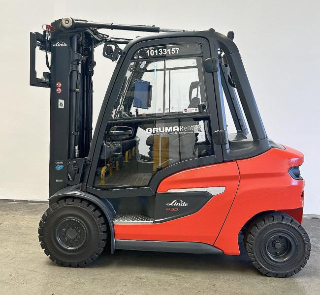 Linde H 30 D 1202 - Дизелов мотокар: снимка 5 Linde H 30 D 1202 - Дизелов мотокар: снимка 5