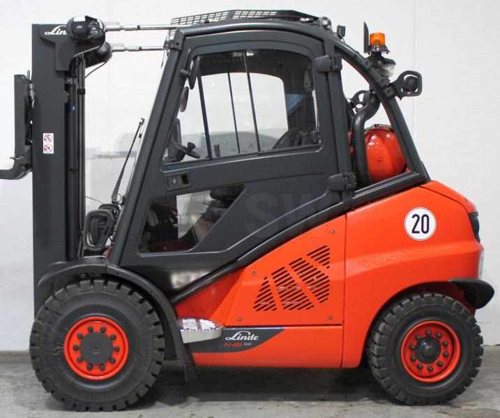 Linde H 45 T EVO 394-02 - Газокар: снимка 3 Linde H 45 T EVO 394-02 - Газокар: снимка 3