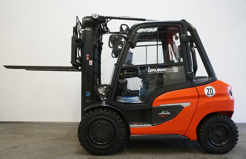 Linde H 50 D 1204-01 - Дизелов мотокар: снимка 4 Linde H 50 D 1204-01 - Дизелов мотокар: снимка 4