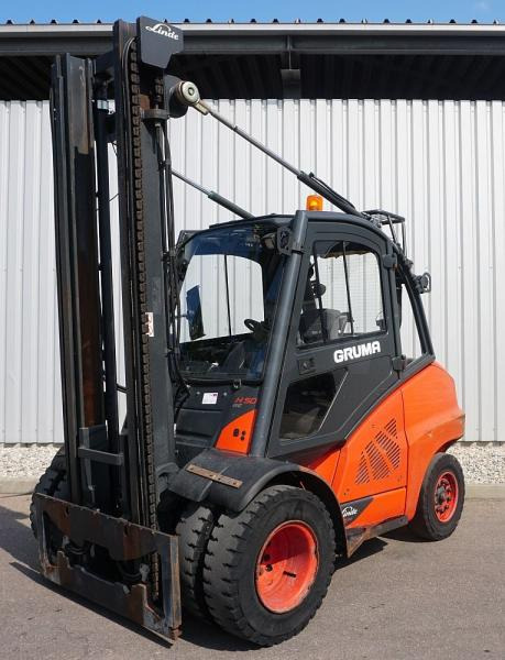 Linde H 50 D/600 (3B) EVO 394-02 - Дизелов мотокар: снимка 1 Linde H 50 D/600 (3B) EVO 394-02 - Дизелов мотокар: снимка 1