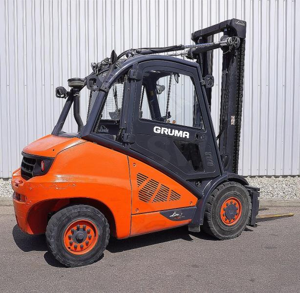 Linde H 50 D/600 EVO 394-02 - Дизелов мотокар: снимка 2 Linde H 50 D/600 EVO 394-02 - Дизелов мотокар: снимка 2