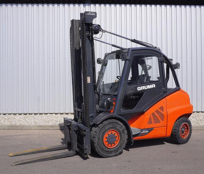 Linde H 50 D/600 EVO 394-02 - Дизелов мотокар: снимка 1 Linde H 50 D/600 EVO 394-02 - Дизелов мотокар: снимка 1