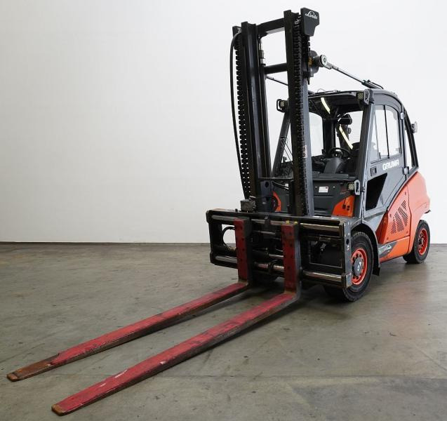 Linde H 50 D/600 EVO 394-02 - Дизелов мотокар: снимка 1 Linde H 50 D/600 EVO 394-02 - Дизелов мотокар: снимка 1