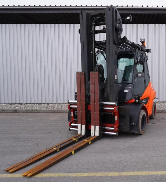 Дизелов мотокар Linde H 80 D/600 EVO 396-03: снимка 1