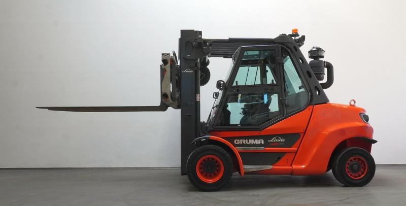Linde H 80 D/900 EVO 396-03 - Дизелов мотокар: снимка 5 Linde H 80 D/900 EVO 396-03 - Дизелов мотокар: снимка 5
