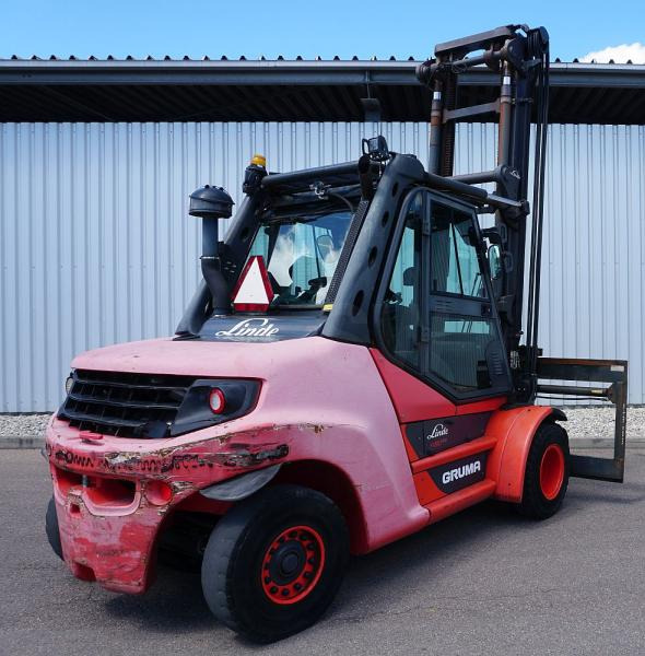 Linde H 80 D/900 EVO 396-03 - Дизелов мотокар: снимка 2 Linde H 80 D/900 EVO 396-03 - Дизелов мотокар: снимка 2