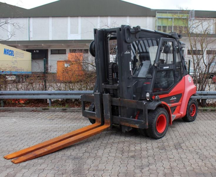 Linde H 80 D EVO 396-03 - Дизелов мотокар: снимка 1 Linde H 80 D EVO 396-03 - Дизелов мотокар: снимка 1