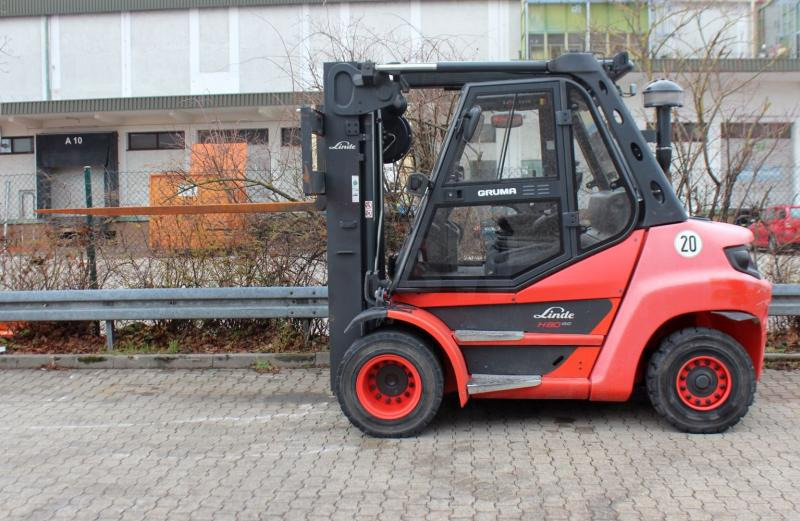 Linde H 80 D EVO 396-03 - Дизелов мотокар: снимка 4 Linde H 80 D EVO 396-03 - Дизелов мотокар: снимка 4