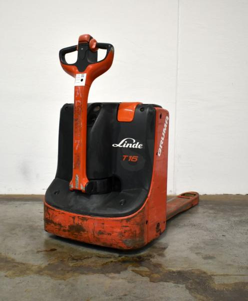 Linde T 16 1152 - Палетна количка: снимка 1 Linde T 16 1152 - Палетна количка: снимка 1