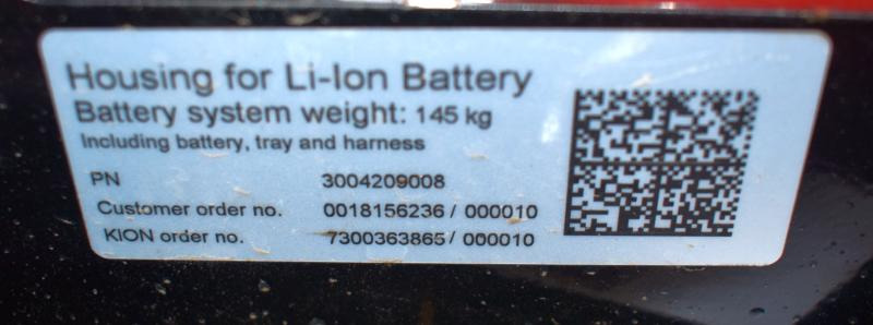 Linde T 18 ION 1155-00 - Палетна количка: снимка 5 Linde T 18 ION 1155-00 - Палетна количка: снимка 5